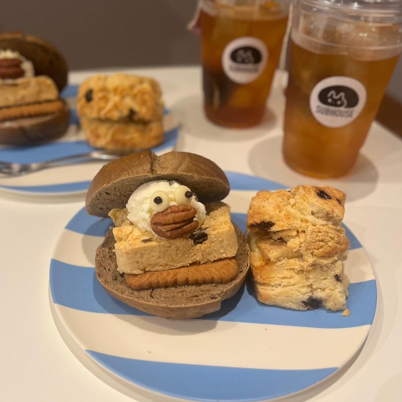 キャロケチーズケーキベーグル(SUBHOUSE)