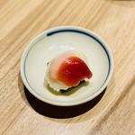 宴コース　鴨刺し寿司