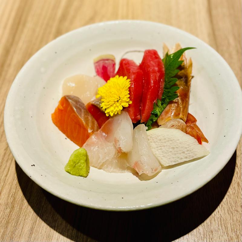 宴コース　お造り5点盛り(おもてなしとりよし 吉祥寺店)