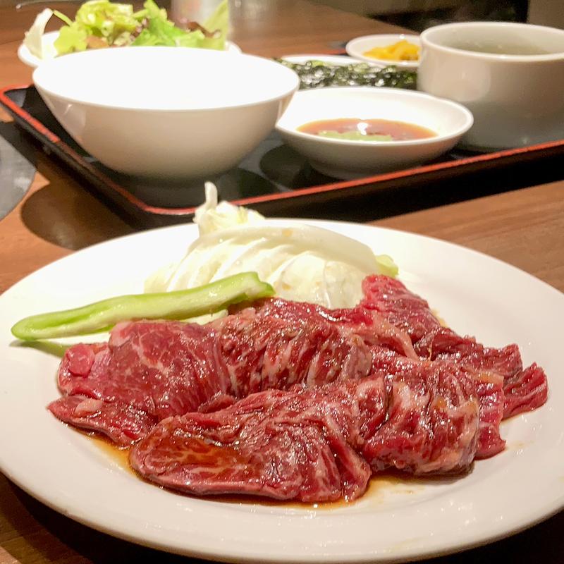 ハラミランチ(焼肉亭 樽一)