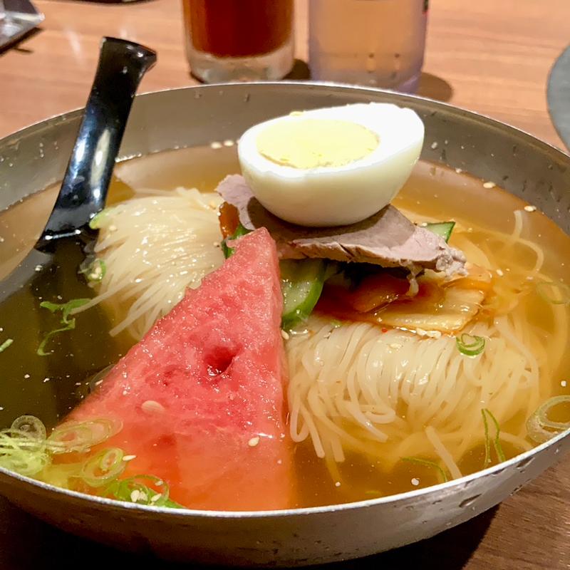 ミニ冷麺(焼肉亭 樽一)
