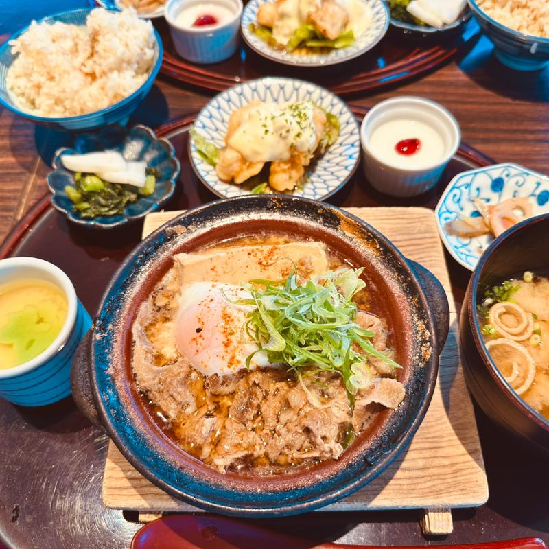 牛すき煮(旬魚 旬菜 咲くら 梅田阪急グランドビル店)