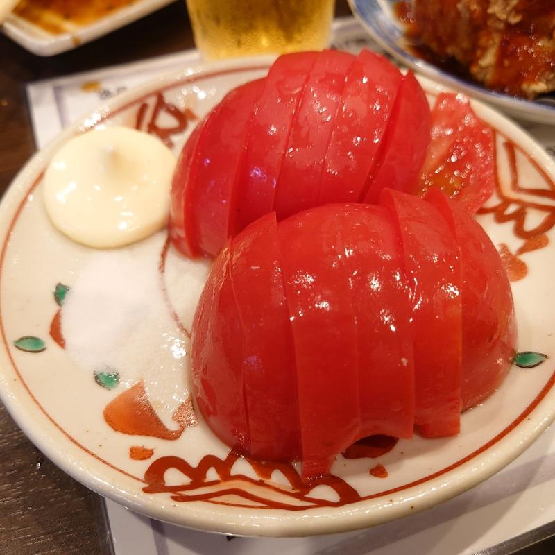 トマトスライス(やきとり福茂)