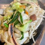 イカ入り野菜炒め(喜多方屋 本店 （きたかたや）)