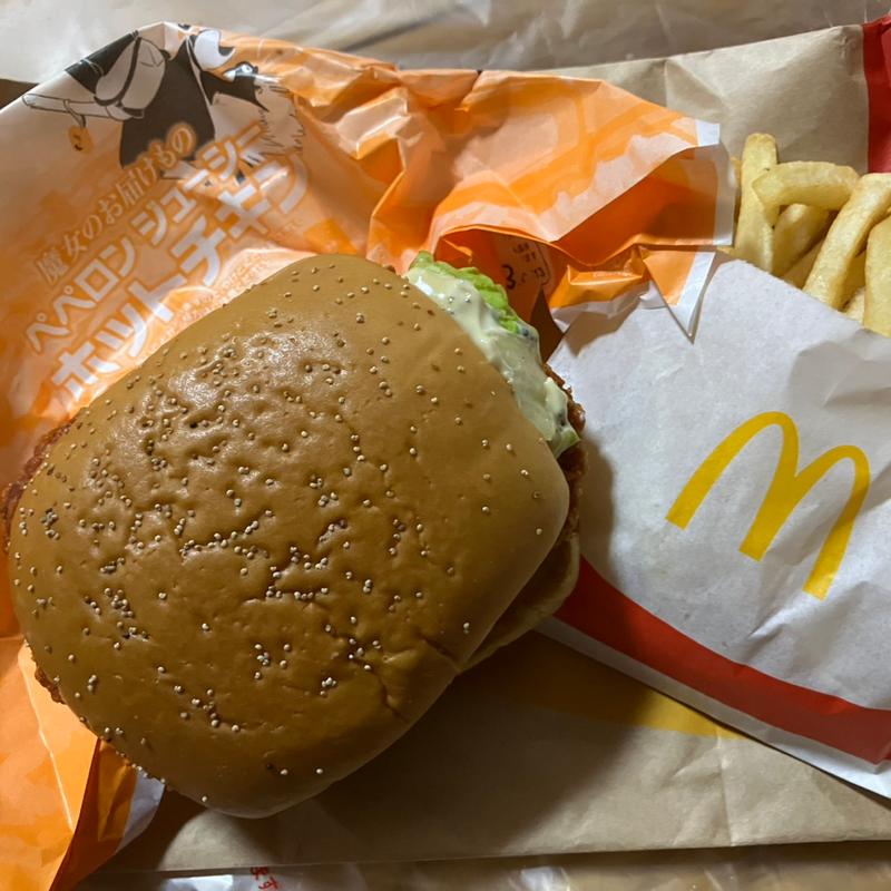 ペペロンジューシーチキン(マクドナルド 関西国際空港店)