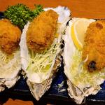 大粒牡蠣フライ（3粒）(生け簀の甲羅 )