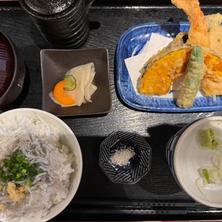 天ぷら蕎麦と季節のご飯
