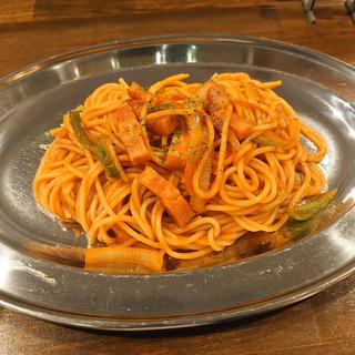 恋カセSET(恋カセナポリタン、フロート、プリン)＋大盛り(喫茶 恋とカセット)