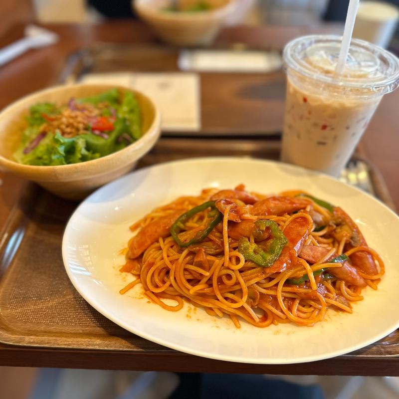 ナポリタンセット(上島珈琲店 NEOPASA浜松上り店 )