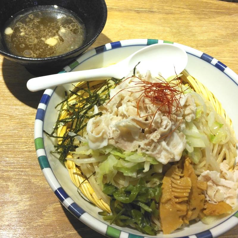 柚子豚しゃぶのざるらーめん(七志 たまプラーザ店)