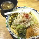 柚子豚しゃぶのざるらーめん(七志 たまプラーザ店)