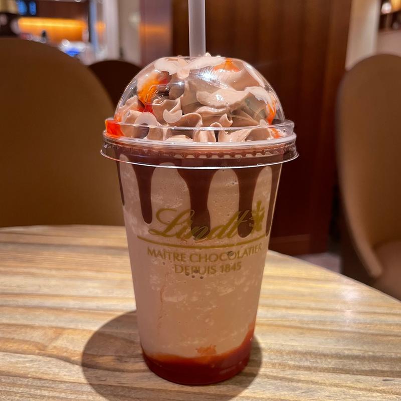 ジューシーブラッドオレンジショコラドリンク(リンツ ショコラ ブティック＆カフェ 吉祥寺店)