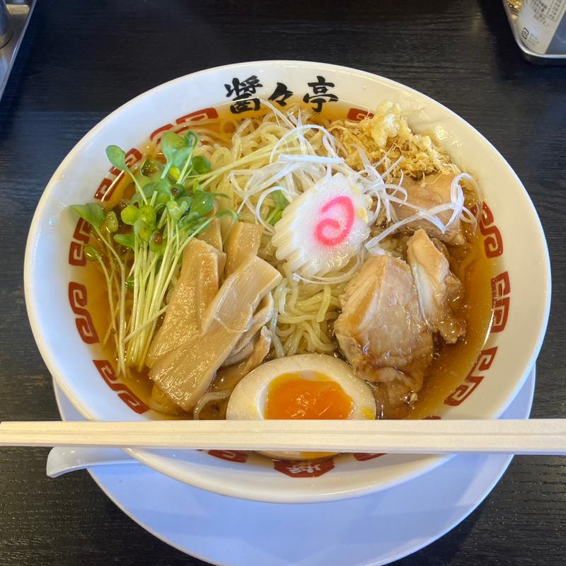 冷やしラーメン(醤々亭 小山総本店 （JANJAN・TEI じゃんじゃんてい）)