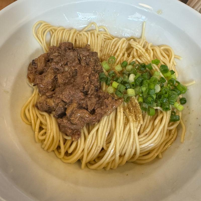 鰻の肝の和え玉(煮干らーめん紫乱)