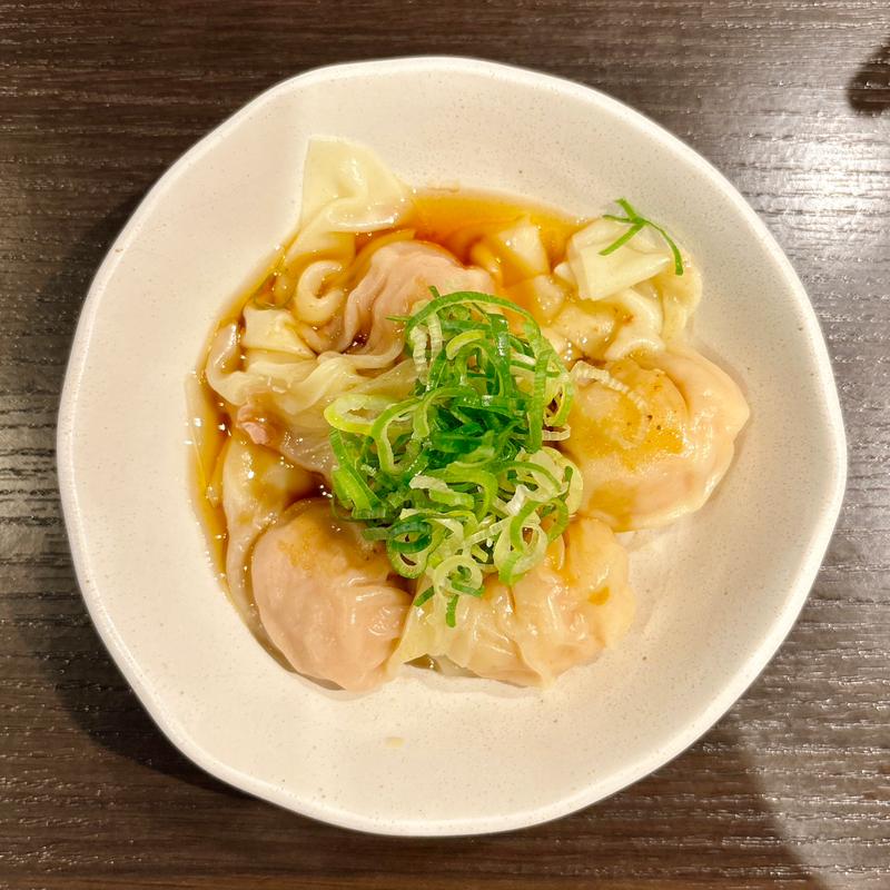 皿ワンタン(麺や 福一)