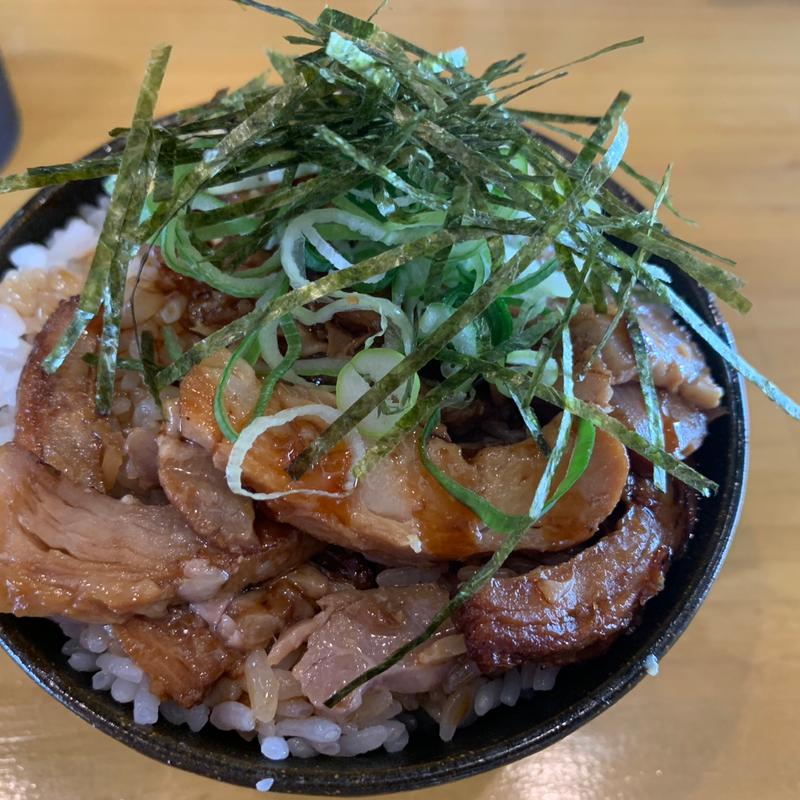 炙りチャーシュー丼(天龍ラーメン)