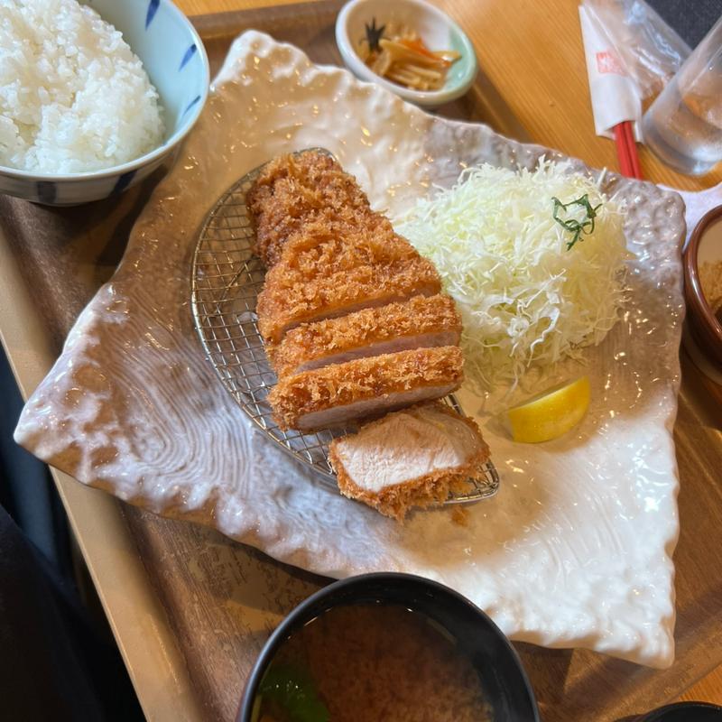 ロース豚カツ 特(神田ポンチ軒 高崎店)