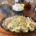 鶏鉄板(元祖博多鶏鉄板 チキンマン)