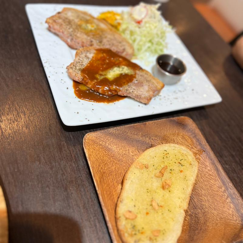 ダブル　ポークステーキ(old farm)