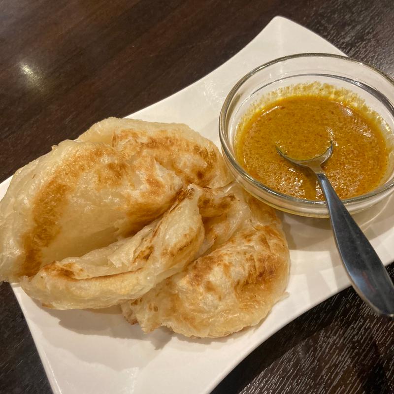 ロティチャナイ（カレー汁付）(マレーアジアンクイジーン)