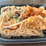 焼きビーフン＆香味ダレの油淋鶏(イトーヨーカドー 曳舟店)