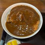 カツカレー丼