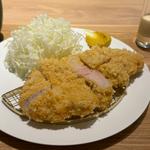 自家製酢橘ポン酢の低温おろしカツレツ(厳選豚ロース)(カツレツMATUMURA bis TSURUMA GARDEN)