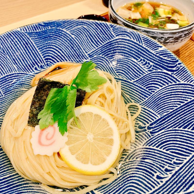 昆布水のつけ麺(らぁ麺貝晴(ＫＡＩＳＥＩ))