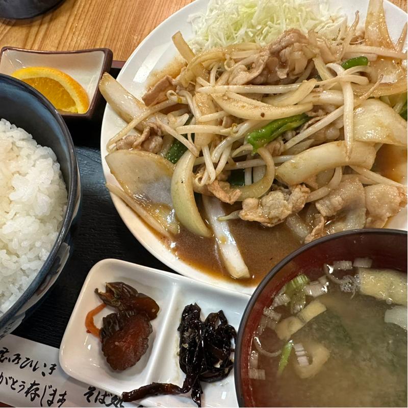 松屋ランチメニュー　焼肉(松屋)