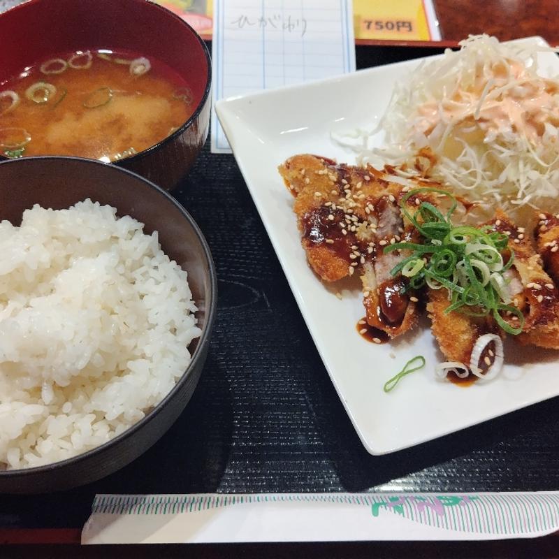味噌カツ定食日替り(ウイング)