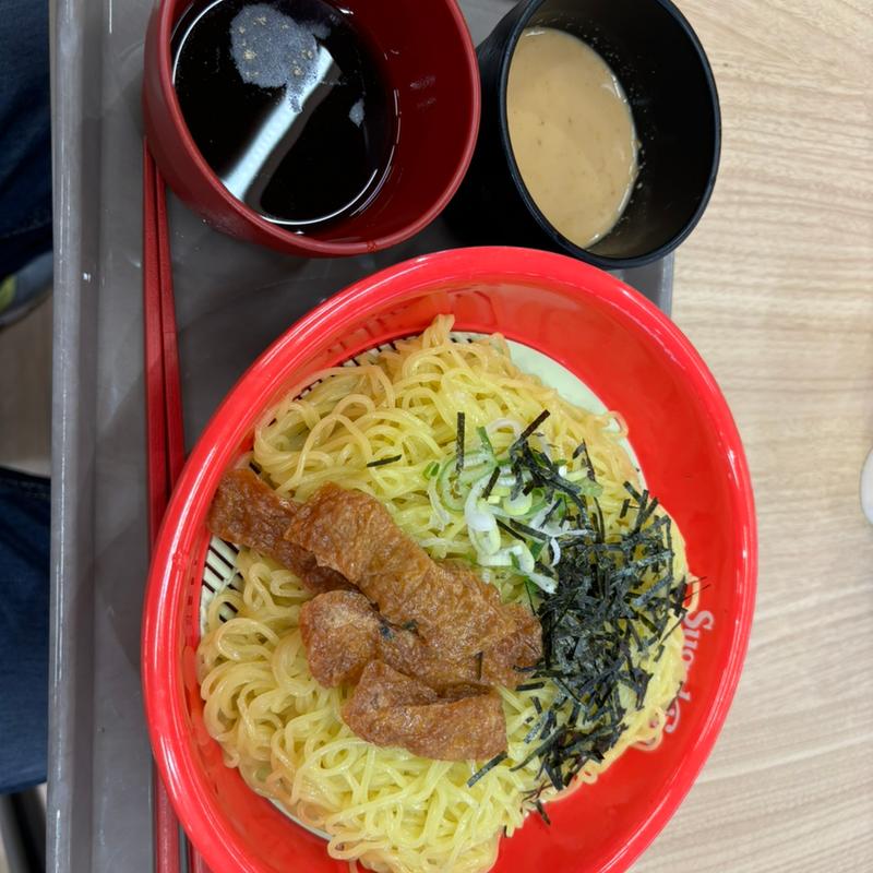 ざるラーメン大盛り(スガキヤ 岡崎イオンモール店 )