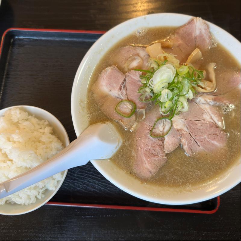肉煮干し中華(煮干中華あさり)