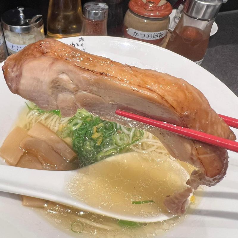 あっさり鶏そば(鶏そばかぐら屋 上野御徒町店)