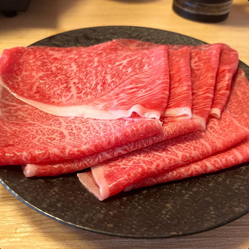 すき焼き(先斗町しゃぶしゃぶすき焼き きらく)