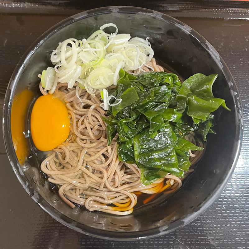 わかめそば(よもだそば 名古屋サンロード店)