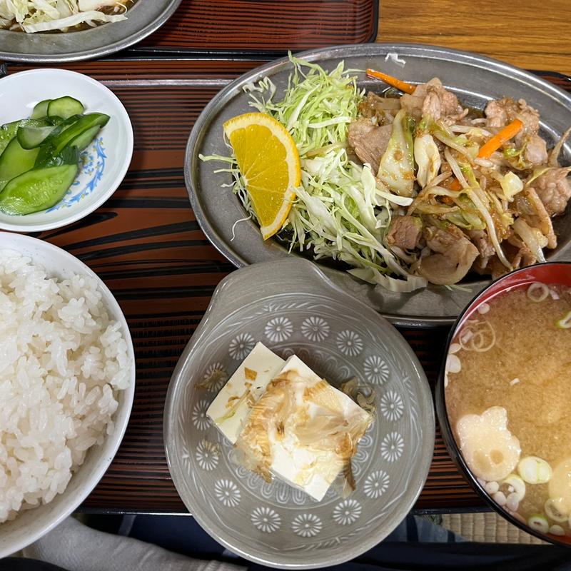 生姜焼定食(珉珉亭 五十人町店 （ミンミンテイ）)