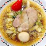 こんにゃくラーメン 煮玉子(どうとんぼり神座 中野サンモール店)