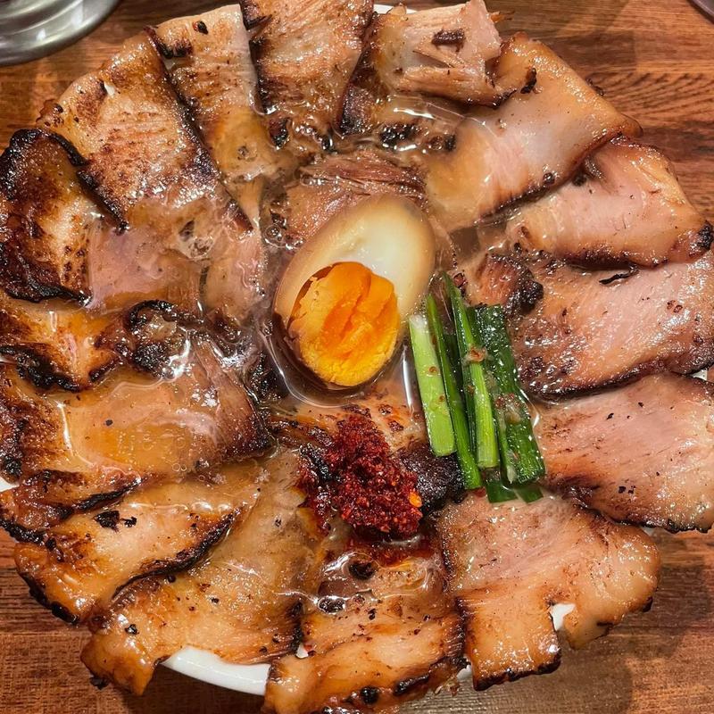 焼豚ラーメン 肉増し 大盛(焼豚ラーメン三條 葛飾店)