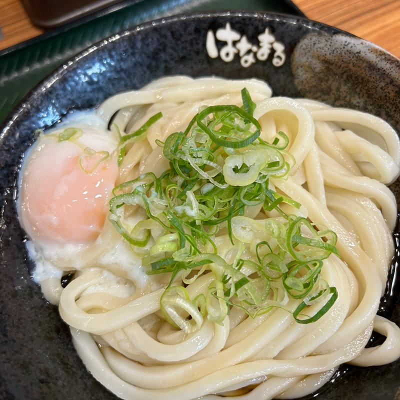 温玉ぶっかけ 中(はなまるうどん 仙台イービーンズ店)