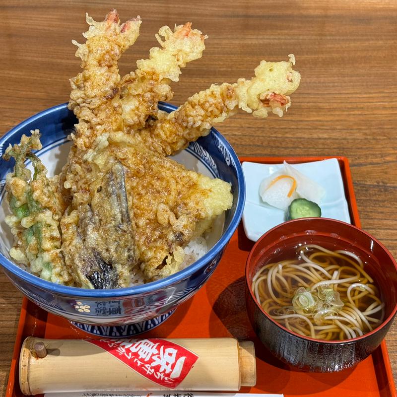 特製特上天丼(東家本店 （あずまや）)