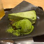 ひんやり宇治抹茶ケーキ(おひつごはん四六時中 京都桂川店)
