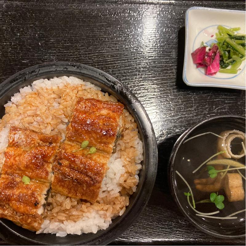 上鰻丼セット(うなぎ 双葉)