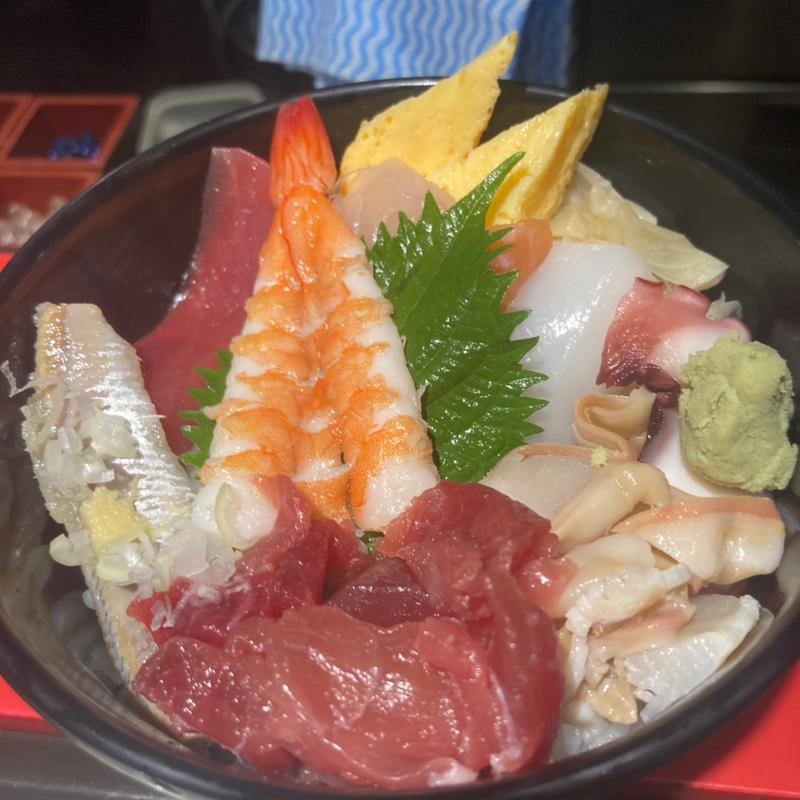 海鮮ちらし丼(又こい家 羽田空港第1ターミナル)