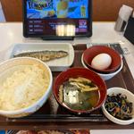 塩さばたまかけ朝食(すき家 川口榛松店 )