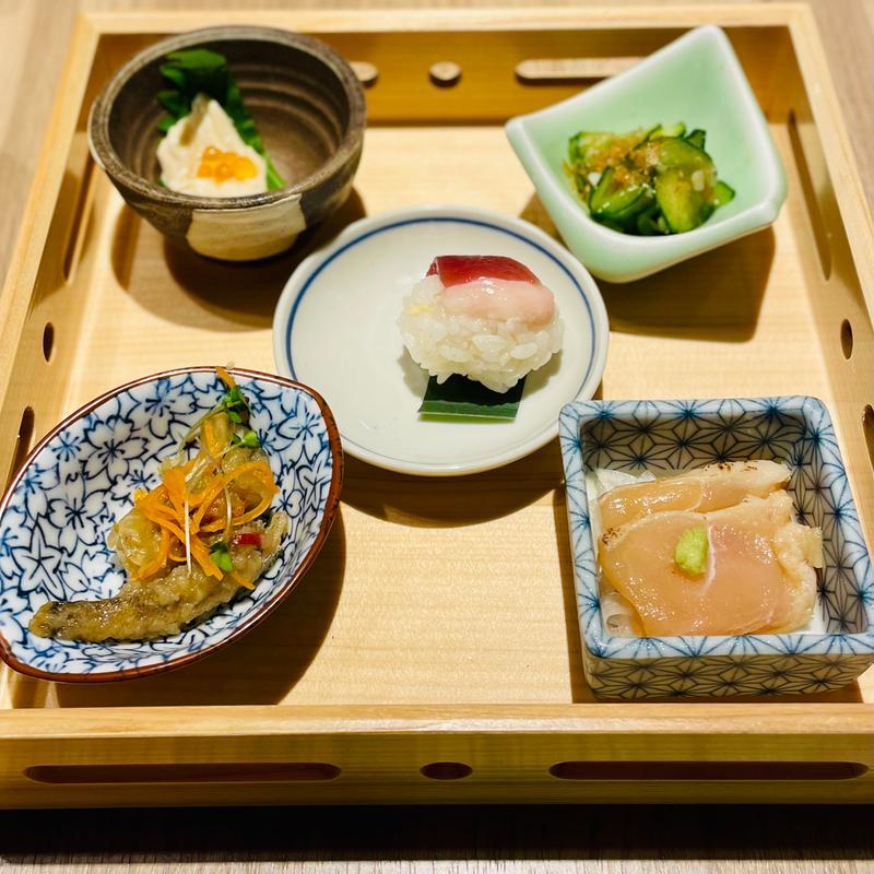 宴コース　前菜5種盛り(おもてなしとりよし 吉祥寺店)