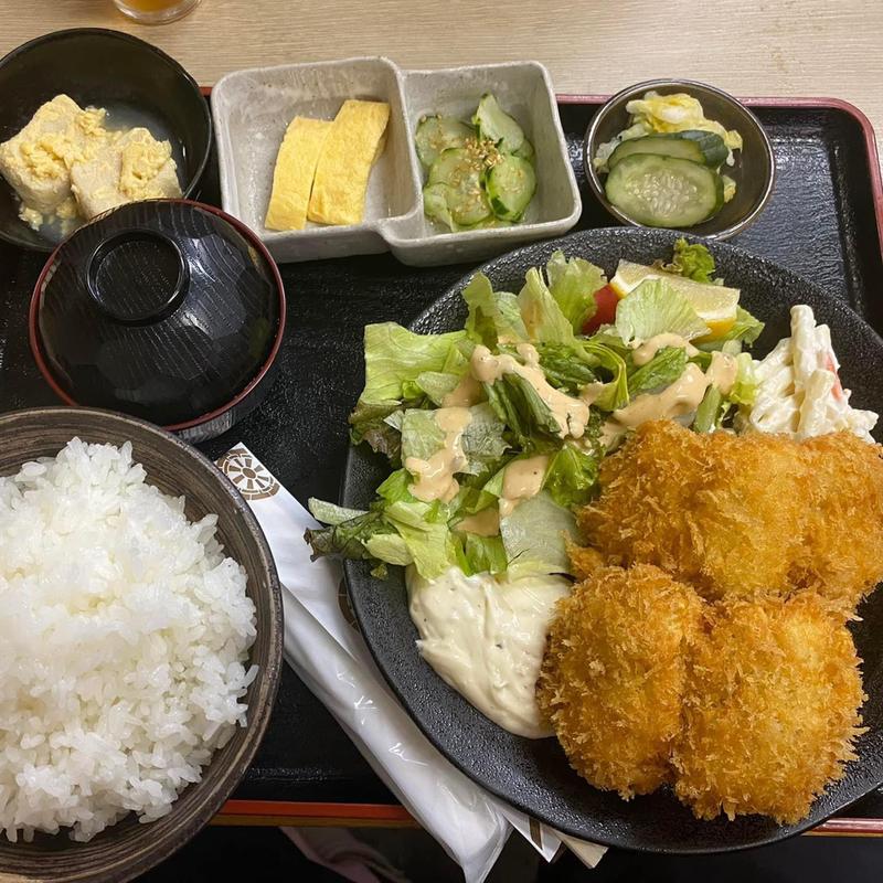 はもフライ定食(魚処でぶ)
