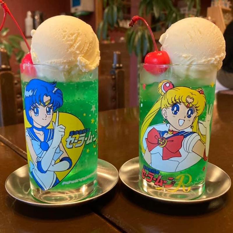 ミニクリームソーダ(喫茶ジジホウダン)