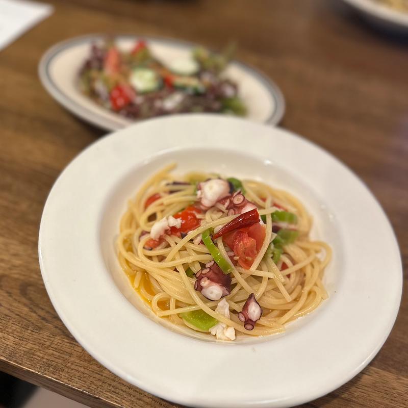 タコのペペロンチーノ(EL.Camino)