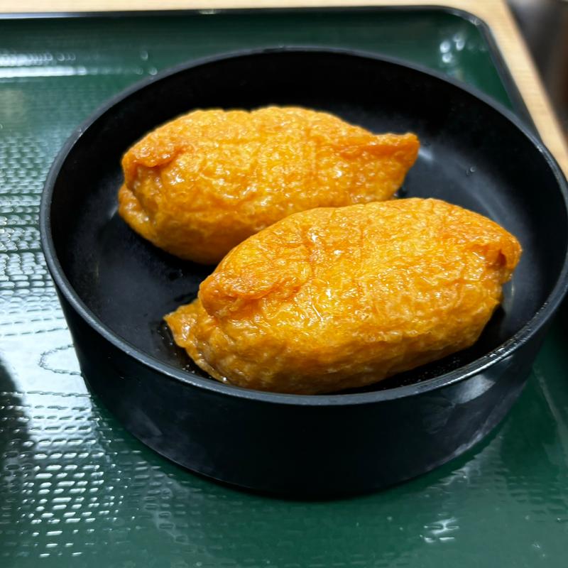 いなりずし(名代 箱根そば 永山店)