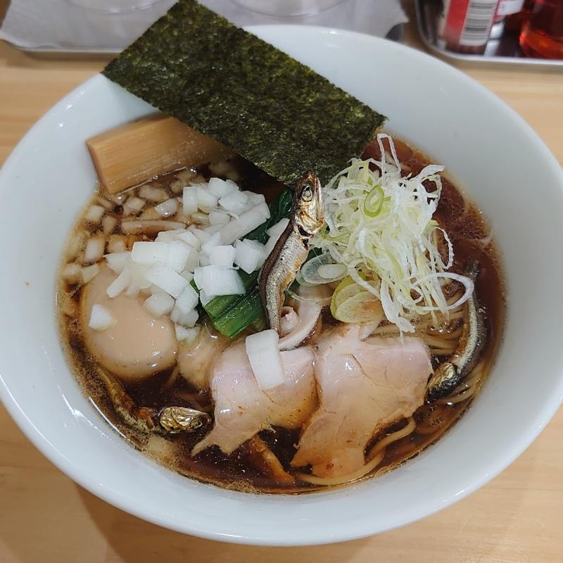 冷やし煮干しラーメン 醤油(NAGASHARI)